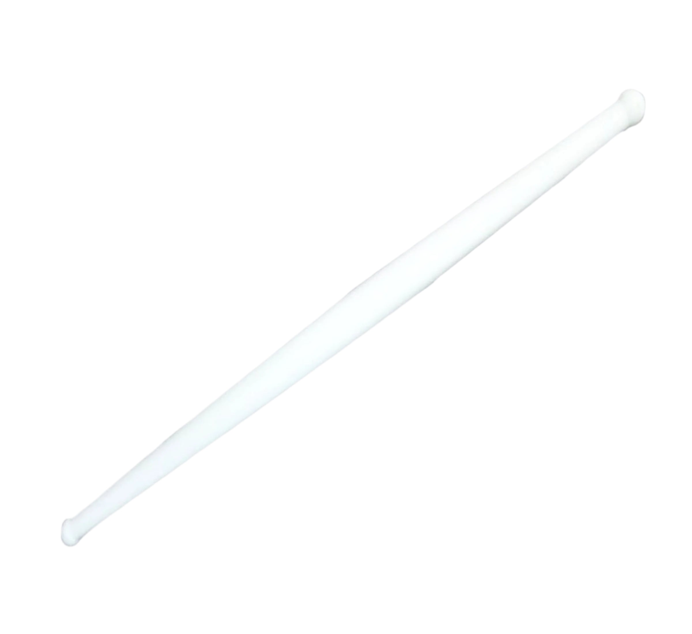 White plastic rolling pin for chapati making White plastic rolling pin for chapati making